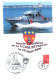 FORMAT 210 X 150 Mm - CACHET DE LA  VEDETTE V.C.S.M. ESTERON  P622 LE HAVRE - ESCALE A HONFLEUR LE 19/3/2009 - Seepost