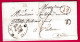 CURSIVE 25 MORAS DROME CAD TYPE 12 ST VALLIER BOITE RURALE F DECIME RURAL POUR VALENCE LETTRE - 1801-1848: Precursors XIX