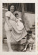 JEWISH JUDAICA TURQUIE CONSTANTINOPLE HALKI  FAMILY ARCHIVE SNAPSHOT PHOTO FEMME ENFANT BABY 6.5X9.7cm. - Anonymous Persons
