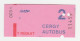 Ticket De Bus Années 80 Tarif Réduit "Cergy Autobus" Cergy-Pontoise (Val D'Oise) - Europe