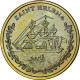 Sainte-Hélène, 20 Euro Cent, Fantasy Euro Patterns, Essai-Trial, BE, Laiton - Privatentwürfe