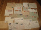 GROS LOT D'ENVELOPPES 1920/1970. CARTON A CHAUSSURE D'ENVIRON 750 DOC. QQ PHOTOS. BEAUCOUP DE SEUL/LETTRE. DEPART 1€ - 1921-1960: Periodo Moderno