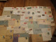 GROS LOT D'ENVELOPPES 1920/1970. CARTON A CHAUSSURE D'ENVIRON 750 DOC. QQ PHOTOS. BEAUCOUP DE SEUL/LETTRE. DEPART 1€ - 1921-1960: Modern Tijdperk