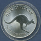 Australien Känguruh 1 Dollar 1993, 1 Unze Feinsilber, St In Kapsel (m6372) - Silver Bullions