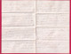 CAD TYPE 15 PUYMIROL LOT ET GARONNE OR DE ST MAURIN POUR BORDEAUX 1854 LETTRE - 1801-1848: Vorläufer XIX