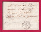 CAD TYPE 15 LE MAS D'AGENAIS LOT ET GARONNE BOITE RURALE D CAUMONT POUR AGEN 1854 LETTRE - 1849-1876: Classic Period