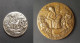 2 Medals Silver Bronze Avicenna / Ibn Sina - Douek UNESCO Paris Mint - Sonstige & Ohne Zuordnung