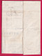 TRES BELLE FACTURE FABRICANT CASQUES MILITAIRES N°14 PARIS BUREAU B POUR LUCENAY L'EVEQUE SAONE ET LOIRE LETTRE - 1849-1876: Klassik
