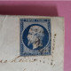 N°14Aa 20 C. Bleu Foncé Cote Sur Lettre 2024 20€ Lettre De Constantine Pour Paris 27-02-1857 - 1853-1860 Napoleon III