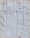 N°29 CAD GARE DE SCHELESTAT HAUT RHIN CAD TYPE 15 POUR STRASBOURG INDICE 15 LETTRE - 1849-1876: Période Classique
