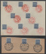 TCHECOSLOVAQUIE - CESKOSLOVENSKO / 1935-1937 LOT DE 38 OBLITERATIONS - VOIR LES 4 IMAGES (ref 7986) - Gebruikt