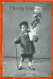 DK139_*   CUTE LITTLE BOY * ON HIS WAY  To MOTHER'S BIRTHDAY * SENT 1917 - Birthday