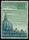 VATIKAN 1958 Nr 280YA WZ Buchstaben Ungebraucht X40168E - Unused Stamps