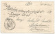Egypt 1 Pi Sphinx Blue On 1888 Cover From Cairo To Ispahan Persia Cancels Boushir & Sea Post Office "E" - 1866-1914 Ägypten Khediva