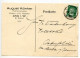 Germany 1928 Postcard; Ahle I.W. - August Könker, Rohprodukte Eisen- Und Metalle To Ostenfelde; 8pf. Beethoven - Briefe U. Dokumente