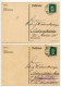 Germany 1928 2 Postcards; Northeim To Ostenfelde; 8pf. Beethoven - Covers & Documents