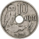 Grèce, George I, 10 Lepta, 1912, Paris, Nickel, TTB, KM:63 - Griekenland