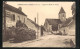 CPA Mirebeau-sur-Bèze, Église Et Café Du Tram  - Mirebeau