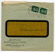 Germany 1928 Cover & Invoice; Leipzig - “Mucrena” Rauchwarenversteigerungs-Gesellschaft; 8pf. Beethoven, Pair - Covers & Documents