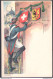1914 SVIZZERA, Cartolina Commemorativa 100° Anniversario Città Di Ginevra , Interessante - Otros & Sin Clasificación