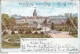 Au34 Cartolina Residenz Schloss Karsruhe 1899 - Andere & Zonder Classificatie