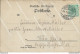 Au34 Cartolina Residenz Schloss Karsruhe 1899 - Altri & Non Classificati