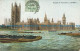 R049120 Houses Of Parliament. London. 1909 - Autres & Non Classés