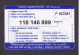2000 Р Russia Udmurtia Province 15 Tariff Units Telephone Card - Rusia