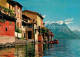 12913486 Gandria Lago Di Lugano Haeuserpartie Am Luganersee Alpen Gandria - Andere & Zonder Classificatie