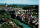 12892916 Fribourg FR Et La Sarine Cathedrale Et Pont De Zaehringen Fribourg FR - Sonstige & Ohne Zuordnung