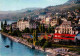 12846076 Montreux VD Casino Fliegeraufnahme Hotel Eden Montreux - Otros & Sin Clasificación