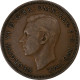 Grande-Bretagne, George VI, Penny, 1945, Londres, Bronze, TB+ - D. 1 Penny