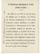 IMAGE RELIGIEUSE - CANIVET :  5 Portrait Du Bienheureux Jean Baptiste De La Salle , Imp. Petithenry - France . - Godsdienst & Esoterisme
