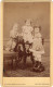 Photo CDV De Trois Petite Fille élégante Posant Dans Un Studio Photo A Gravenhage ( Pays-Bas ) - Old (before 1900)