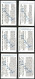 6 Sammelbilder Liebig, Serie Nr.: 742, Monuments De Savants Célèbres, Francois Arago, Justus Von Liebig, Isaac Newton  - Liebig