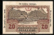 Notgeld Hallein 1920, 20 Heller, Kirche Und Stadtansicht  - Austria