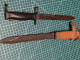 Delcampe - BAIONNETTE 49/56 DE 1959, 1ER MODELE, CUIR DU FOURREAU MAT TULLE - Knives/Swords