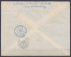 Luxembourg - RR! Env. Par Avion Affr. PA1+PA3/4 Càpt CLERVAUX /26.8.1937 Via SABENA Réaffr. Belgique 429+431 Càd BRUXELL - Cartas & Documentos