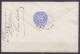 Env. Affr. N°46 Càd BRUXELLES 5/29 JANV 1888 Pour E/V Man. "Inconnu Au N°11" & "retour à La Griffe" Càd Retour BRUXELLES - 1869-1883 Léopold II
