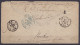 Env. Càd UCKERMUNDE /28/3/1871 (Guerre Franco-allemande De 1870 !) Pour BRUXELLES - Port "I" (au Dos: Note Manuscrite "F - 1869-1883 Leopold II.
