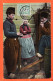 05942 / VOLENDAM Noord-Holland Nederlanders Traditionele Kleding 1906 à HERITIER Paris Kleurenphoto Jos NUSS Haarlem  - Volendam