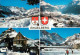 12801986 Engelberg OW Panorama Winterkurort Eislaufbahn Alpen Engelberg - Autres & Non Classés