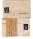 FRANCE, 5 LETTRES DIVERSES (COULEUR, OBLITERATIONS) - Other & Unclassified
