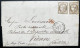 2X N°56 30c CERES SUR LETTRE / PARIS PL DE LA BOURSE POUR VIENNE AUTRICHE / 7 DEC 1873 / LAC / FONDERIE BARBEDIENNE / - 1849-1876: Periodo Classico