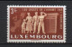- LUXEMBOURG N° 447 Neuf ** MNH - 3 F. Brun-rouge Europe Unie 1951 - Cote 60,00 € - - Ongebruikt