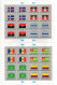 - NATIONS UNIES (Siège De New York) 4 Feuilles 467/82 Neufs ** MNH - Série Des DRAPEAUX 1986 (x4) - Cote 115,00 € - - Postzegels