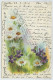 Delcampe - Lot 25 Cartes Fantaisie, Thème Fleurs (lt9) - Verzamelingen & Kavels