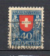 - SUISSE N° 187 Oblitéré - 40 (+10) C. Bleu Et Rouge Pour La Jeunesse 1921 - Cote 50,00 € - - Gebraucht