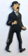 Figurine N°4 De 1981 - DUPOND - Tintin Et Milou - Mini-berlingots Nestlé - Lombard Hergé - Figurine In Plastica