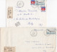 37021# LOT 14 LETTRES FRANCHISE PARTIELLE RECOMMANDE Obl MEISENTHAL MOSELLE 1967 1968 Pour METZ 57 - Covers & Documents